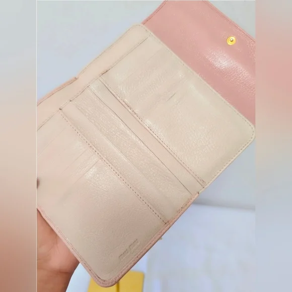 Miu Miu Leather Wallet - Picture 3 of 4